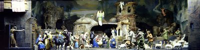 Escena panorámica de la Natividad, 1924 de Ferdinando School of Plattners