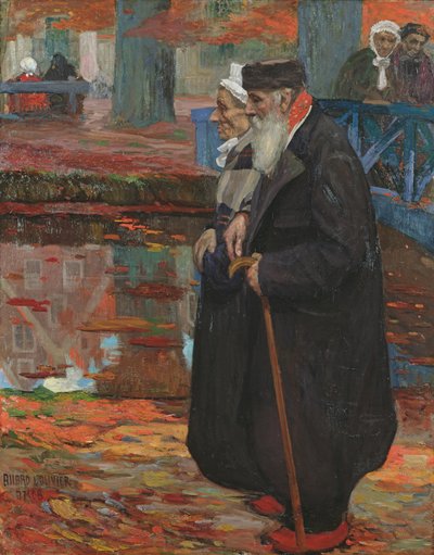 La vieja pareja, 1907 de Fernand Allard L