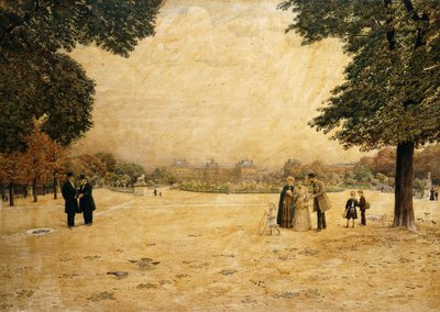 Jardín de las Plantas, París, 1904 de Fernand Auguste Besnier