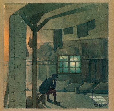 Millot está en guardia, Gustrow de Fernand Barbier