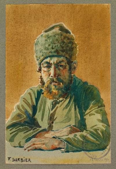 Prisionero ruso, Gustrow de Fernand Barbier