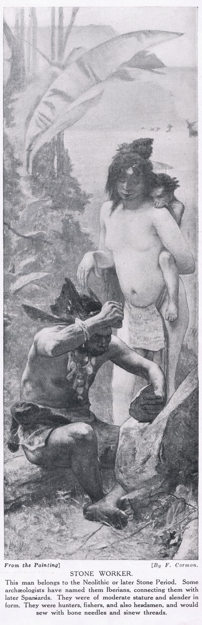 Trabajador de Piedra, ilustración de 