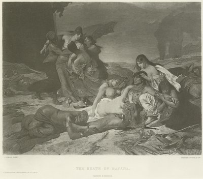 La muerte de La Habana (grabado) de Fernand Cormon
