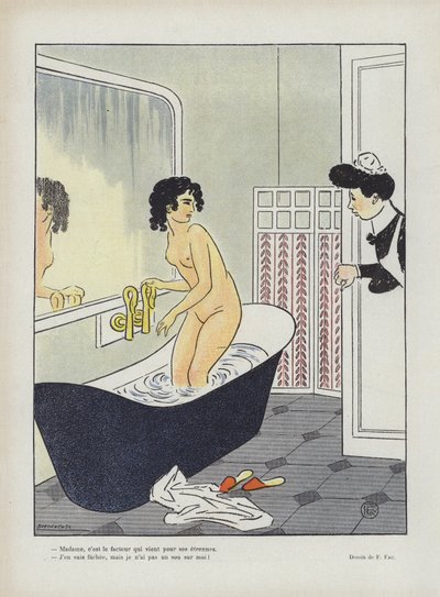 Ilustración para Le Rire de Fernand Fau