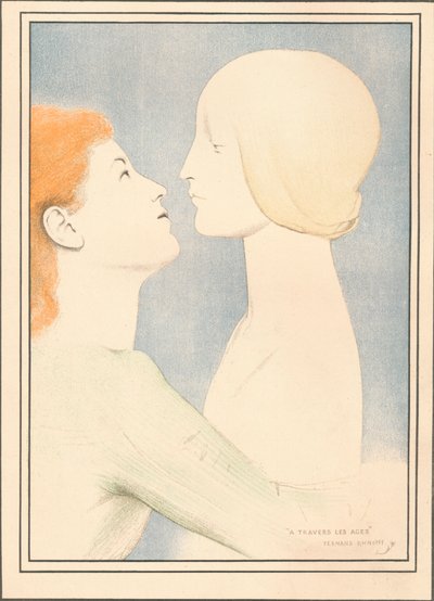A Través de los Años, c1895 de Fernand Khnopff