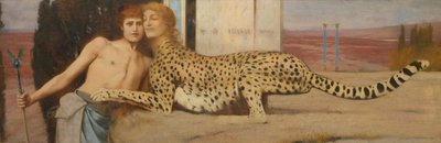 Caricias de Fernand Khnopff