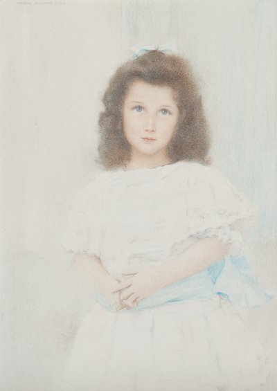 Retrato de Renée Lambert de Rothschild, hija del fundador del banco Lambert, 1907 de Fernand Khnopff