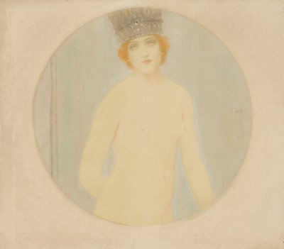 Reina desnuda, c. 1910 de Fernand Khnopff