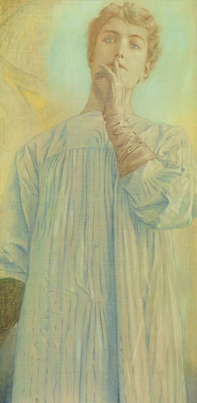Silencio, 1890 de Fernand Khnopff