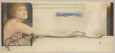 La ofrenda, 1891 de Fernand Khnopff