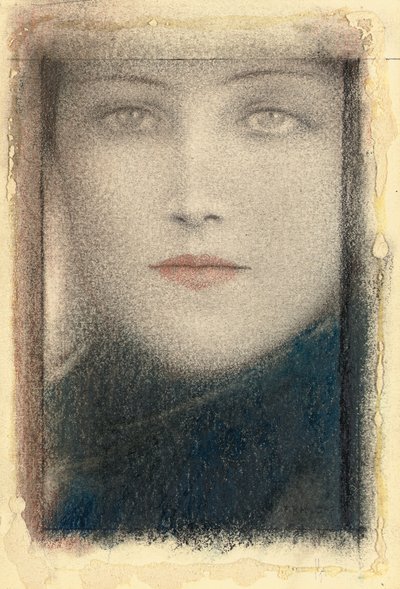 Cabeza de mujer, c.1910 de Fernand Khnopff