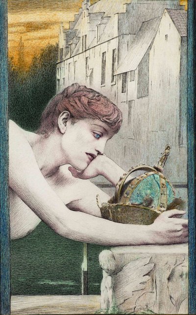 Una ciudad muerta. Con Georges Rodenbach de Fernand Khnopff