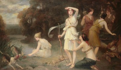 Diana y sus Doncellas de Fernand Le Quesne