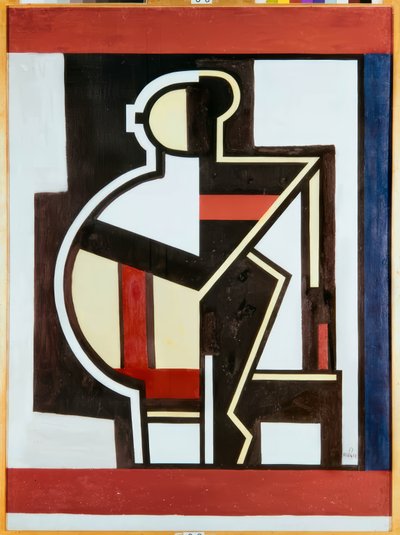 Composición abstracta de Fernand Leger