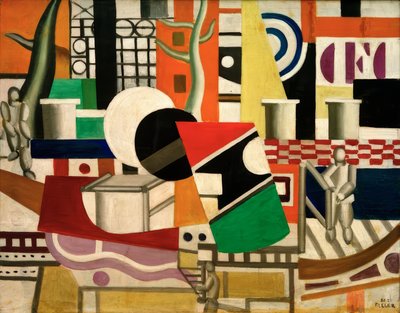 Puente de una barcaza de Fernand Leger