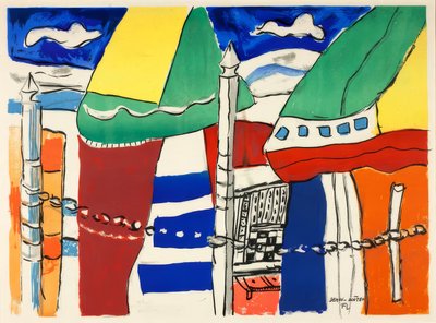 Deauville, agosto de 1950 de Fernand Leger