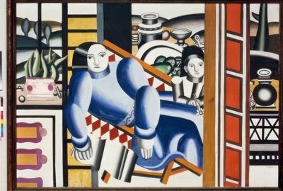 Mujer con niño de Fernand Leger