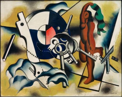 La bailarina con las llaves de Fernand Leger