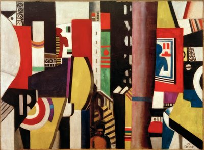 «La Ville» (ciudad) de Fernand Leger