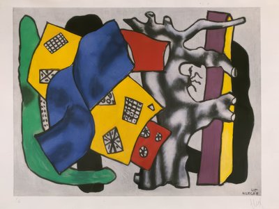 «Racines grises» (Raíces grises) de Fernand Leger