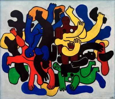 Buzos negros de Fernand Leger