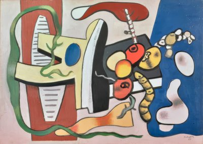 Naturaleza muerta de Fernand Leger