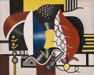 naturaleza muerta de Fernand Leger