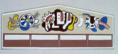 Estudio para el muelle French Line de Fernand Leger