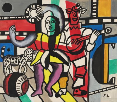 Studie für die "Große Parade" von Fernand Leger