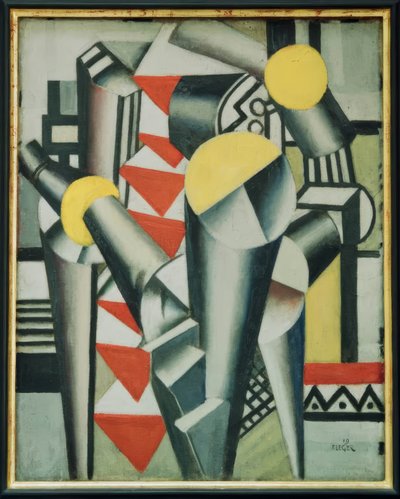 Estudio sobre el juego de cartas de Fernand Leger