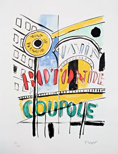 «La ciudad: Montparnasse» de Fernand Leger