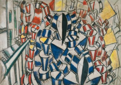 La escalera (segundo estado) de Fernand Leger
