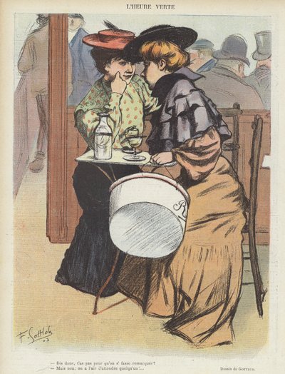Ilustración para Le Rire de Fernand Louis Gottlob