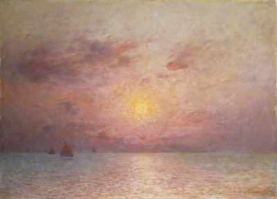 Navegando en el Mar, Tarde de Fernand Loyen du Puigaudeau