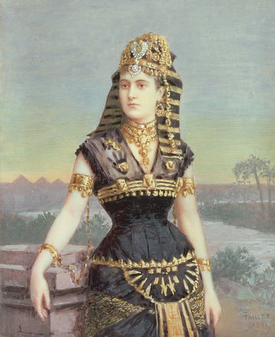Lady Paget (Sra. Arthur Henry Paget) 1891 de Fernand Paillet