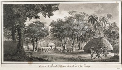 Sepulcro de Paulajo, soberano de las islas Tonga de Fernando Brambila