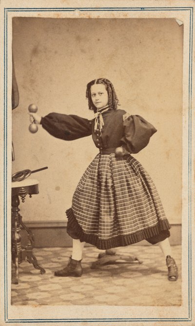 Retrato de mujer,c. 1863-1864 (foto) de Fernando Dessaur