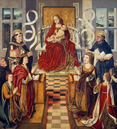 Virgen de los Reyes Católicos de Fernando Gallego