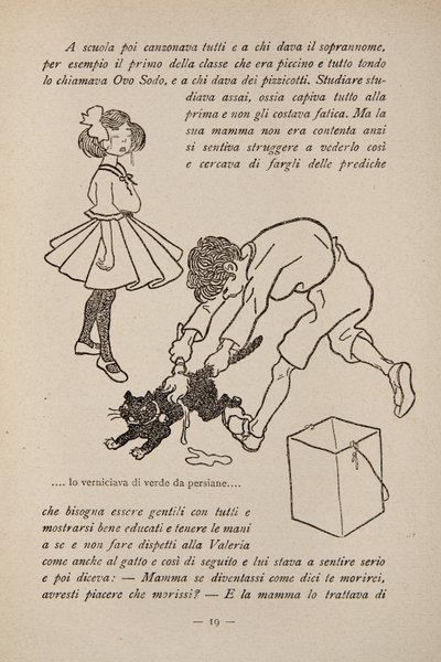 Ilustración de un libro infantil, c.1920-30 de Filiberto Scarpelli