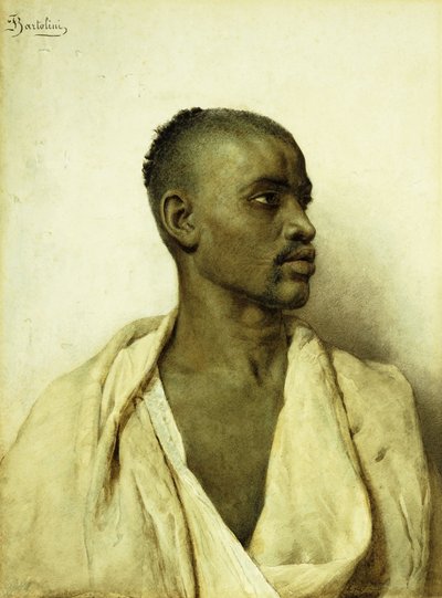 Retrato de un hombre árabe de Filipo or Frederico Bartolini