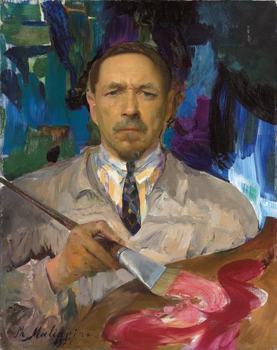 Autorretrato de Filipp Andreevich Maliavin
