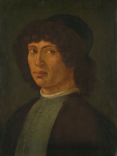 Retrato de un joven de Filippino Lippi (manner of)