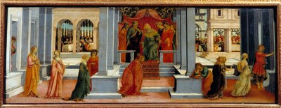 Ester elegida por el Rey Asuero de Filippino Lippi