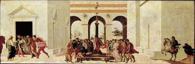 La muerte de Lucrecia de Filippino Lippi