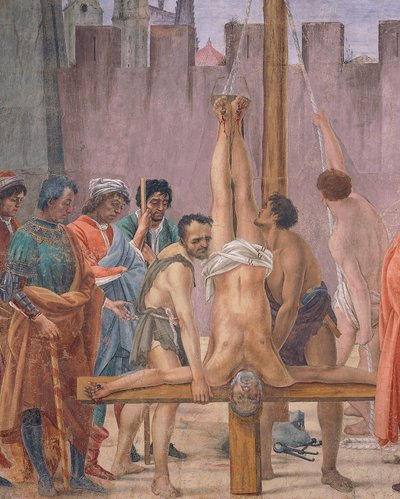 Martirio de San Pedro, por Filippino Lippi de Filippino Lippi