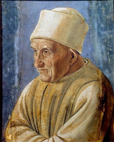 Retrato de un anciano de Filippino Lippi