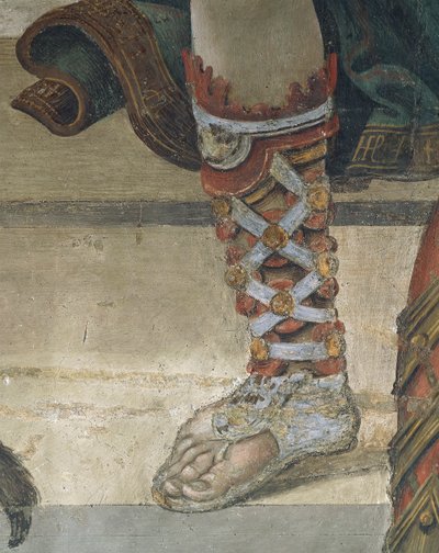San Felipe expulsando al dragón del Templo de Hierópolis, (detalle) de Filippino Lippi