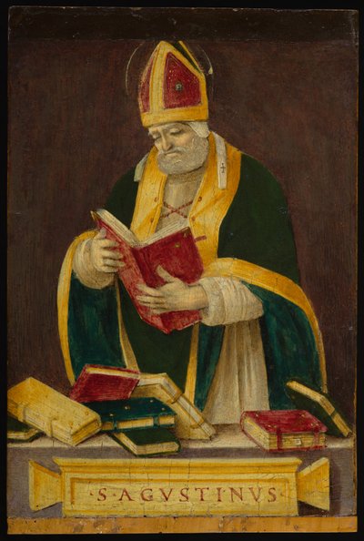San Agustín, c.1490 de Filippino Lippi
