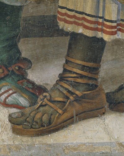 San Felipe expulsando al dragón del Templo de Hierópolis, (detalle) de Filippino Lippi