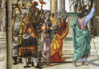 San Felipe el Apóstol frente al Templo de Marte en Hierápolis de Filippino Lippi